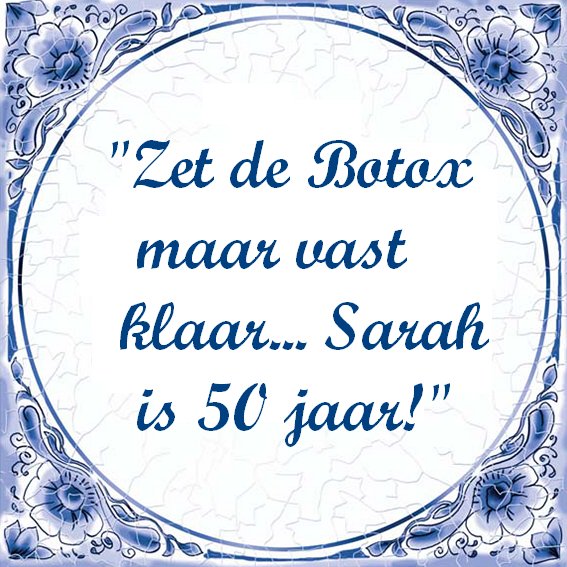 50 Jaar Vrouw Humor Gedicht