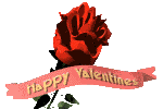 Valentijn Plaatjes Happy Valentine Rode Roos Valentijn