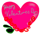 Valentijn Plaatjes Happy Valentine Hartje Roze Rood Valentijn