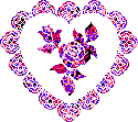 Valentijn Plaatjes Glitterhart Met Roos Valentijn