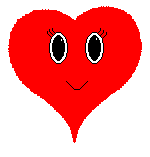 Valentijn Plaatjes Rood Hart Met Gezicht