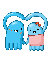 Valentijn Plaatjes Poppetjes Blauw Voor Hartjes Valentijn