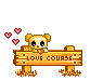 Valentijn Plaatjes Wegwijzer Bord