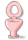 Plaatjes Wc Roze Toiletpot Waar Een Spin Uitkomt