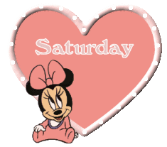 Plaatjes Zaterdag Baby Micky Mouse Hart Saturday