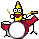 Bananen Smileys Smileys en emoticons Banaan, Smiley, Drummen