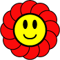 Bloemen Smileys Smileys en emoticons 