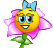 Bloemen Smileys Smileys en emoticons Smiley Bloem