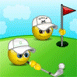 Golf Smileys Smileys en emoticons 