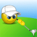 Golf Smileys Smileys en emoticons Green Putten Golven