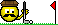 Golf Smileys Smileys en emoticons 