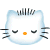 Hello kitty Smileys Smileys en emoticons Verdrietige Hello Kitty