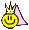 Koning Smileys Smileys en emoticons 