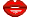 Smileys Kusjes Smileys en emoticons Kusje Zoen Rode Lippen