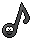 Muzieknoten Smileys Smileys en emoticons 