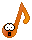 Muzieknoten Smileys Smileys en emoticons 