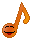Muzieknoten Smileys Smileys en emoticons 
