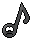 Muzieknoten Smileys Smileys en emoticons 
