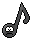 Muzieknoten Smileys Smileys en emoticons 