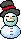 Smileys Smileys en emoticons Sneeuwpop 