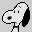 Snoopy Smileys Smileys en emoticons 