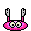 Smileys Smileys en emoticons Springende Roze Springende Smiley