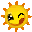 Smileys Zonnen Smileys en emoticons 