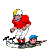 Sport plaatjes Amerikaans football 