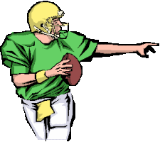 Sport plaatjes Amerikaans football 