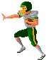 Sport plaatjes Amerikaans football 