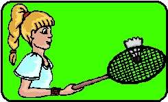 Badminton Sport plaatjes 