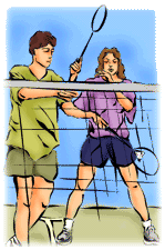 Badminton Sport plaatjes 