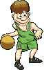 Sport plaatjes Basketballen 