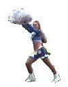 Sport plaatjes Cheerleaders 