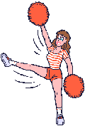 Sport plaatjes Cheerleaders 