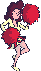Sport plaatjes Cheerleaders 