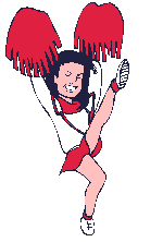Sport plaatjes Cheerleaders 