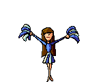 Sport plaatjes Cheerleaders 