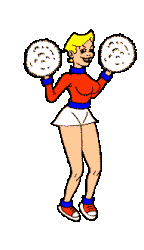 Sport plaatjes Cheerleaders 