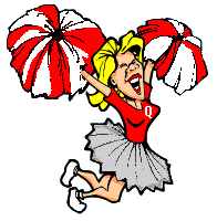Sport plaatjes Cheerleaders 