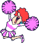 Sport plaatjes Cheerleaders 