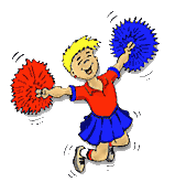Sport plaatjes Cheerleaders 