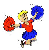 Sport plaatjes Cheerleaders 