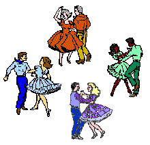 Sport plaatjes Country dance 