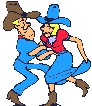 Sport plaatjes Country dance 