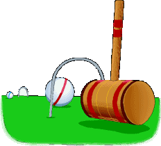 Sport plaatjes Croquet 