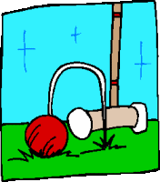 Sport plaatjes Croquet 