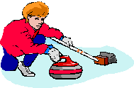 Sport plaatjes Curling 