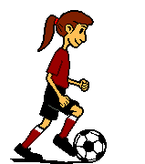 Sport plaatjes Damesvoetbal 