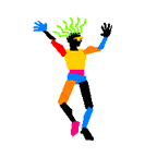 Sport plaatjes Dansers 
